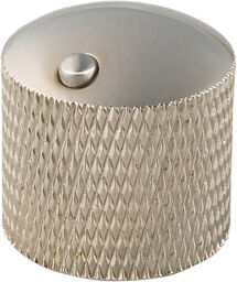 Single Shaft Dome Knob N CI Nickel