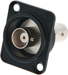 BNC D-Typ 50 Ohms BK Noir