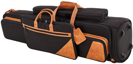 21-ESK(MF) Elite Bag Tenor Tr. Noir avec accents marrons