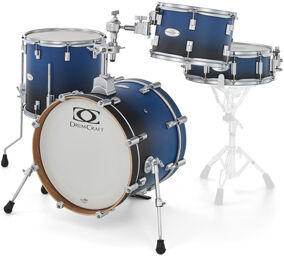 Series 6 Jazz Set SBB Satin Black to Vivid Blue Fade