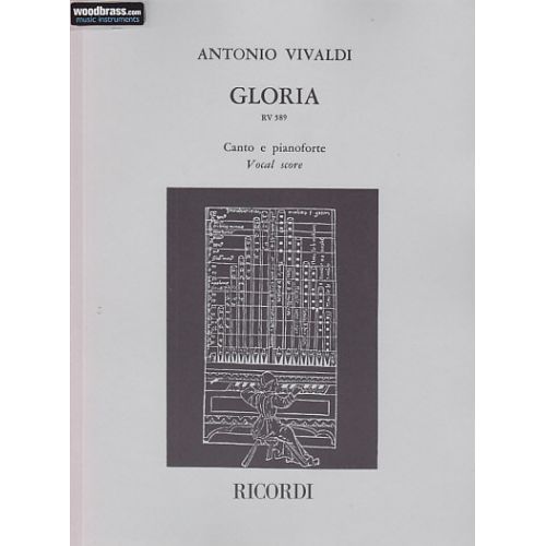 Vivaldi Antonio - Gloria - Chant / Piano