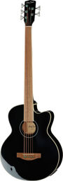 B-35BK-FL Acoustic Bass Series Noir haute brillance
