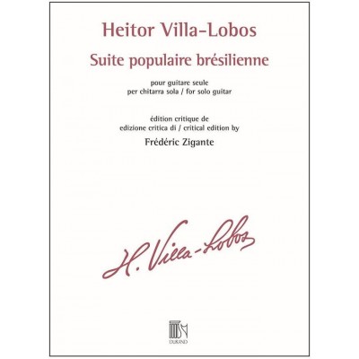 Heitor Villo Lobos - Suite Populaire Bresilienne - Guitare
