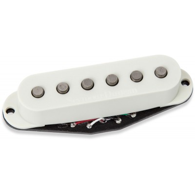 Micro Simple Hot Chicken Strat Stack, Chevalet, Olympic White