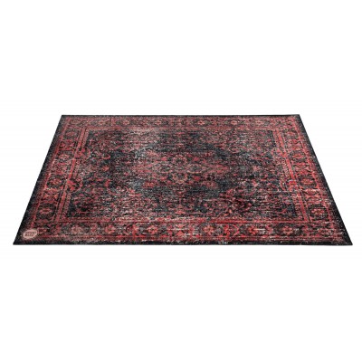 Tapis Vintage Persian 1.85 X 1.60M Antidérapant - Black Red