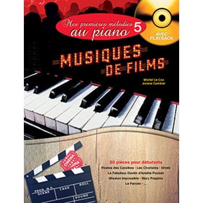 Mes Premières Mélodies Au Piano Vol.5 Musiques De Films