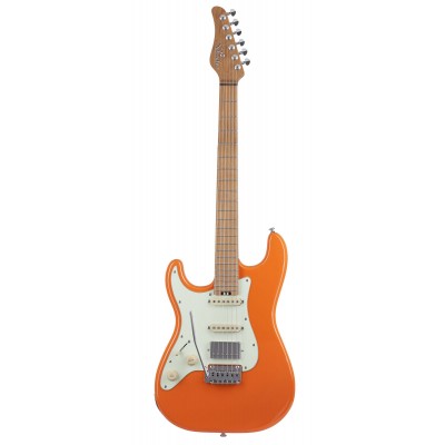 Hss Lh Nick Johnston Signature Atomic Orange