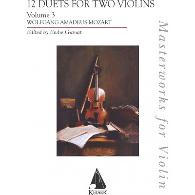 12 Duets for Two Violins - Volume 3