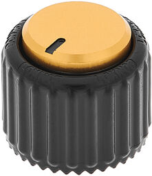 LokNob Large Black/Gold Noir