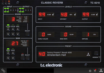 TC 8210 Classic Mixing Reverb