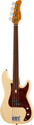 P5R Alder-4 Fretless VWH Vintage White