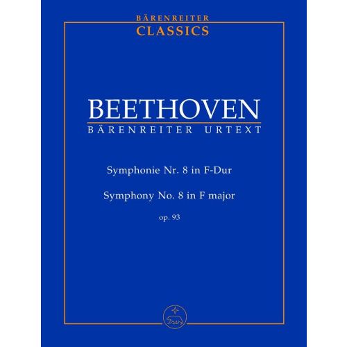 Beethoven L.V. - Symphonie NR. 8 In F-dur F-dur Op. 93 - Conducteur Poche