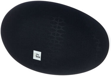 Oval 10 Black noir