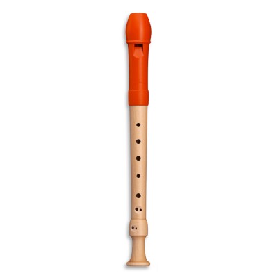 Soprano Fipple 17414 - Orange (doigté Baroque)