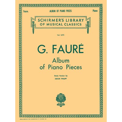 Album Of Piano Pieces