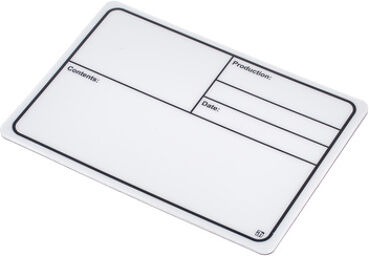 Tourlabel 177x127mm White