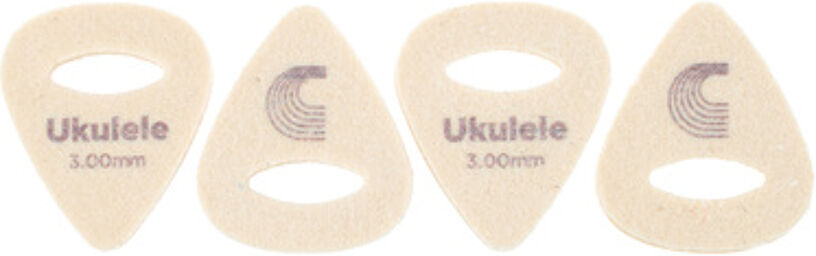1FLT9-04 Ukulele Felt Picks