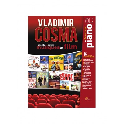 Cosma V. - Ses Plus Belles Musiques De Film vol.2 - Piano