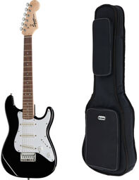 Mini Strat V2 BK IL Bundle Noir