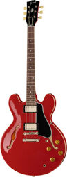 1959 ES-335 Reissue Card. Red Cardinal Red Gloss