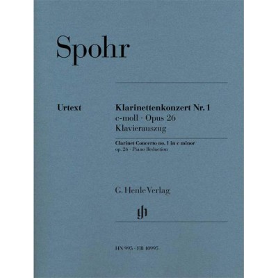 Spohr - Clarinette Concerto No. 1 Op. 26 - Clarinette et Orchestre