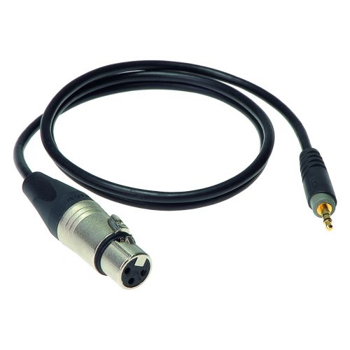 XLR Femelle - Mini Jack 3 M