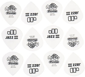Tortex Jazz III White 0,88 Blanc
