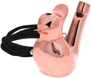 Ceramic Chirping Bird Bronze bronze