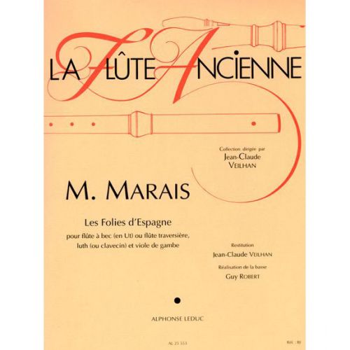 Marais M. - Les Folies D'espagne - FLB Soprano (flute) et BC