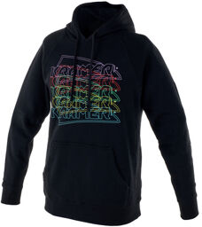 Neon Pullover Hoodie M Black