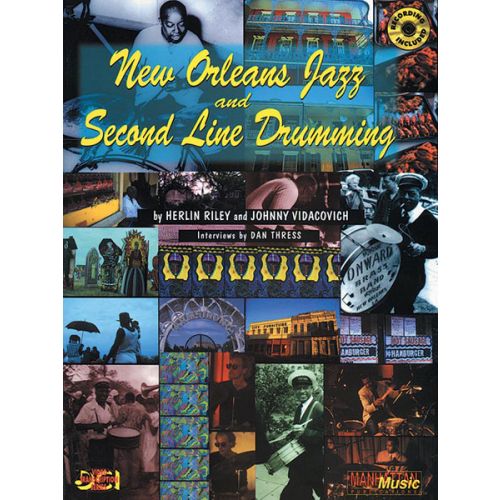 New Orleans Drumming Jazz + CD - Drum