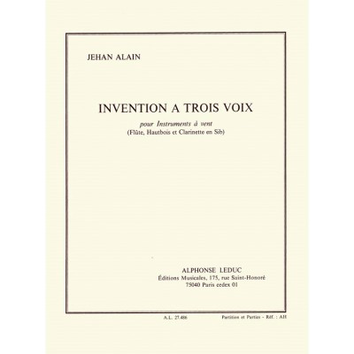 Invention à 3 Voix