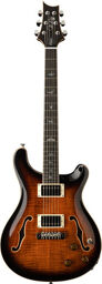 SE Hollowbody II Piezo OB Orange Tiger Smokeburst