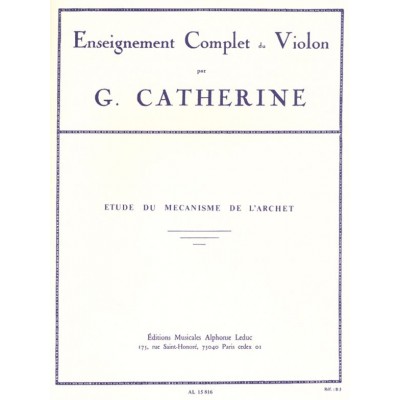 Études Du Mécanisme De L'Archet