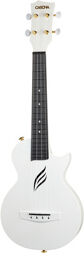 Carbon Concert Ukulele Set WH Blanc