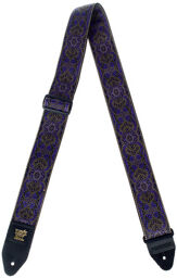 E-Guitar Strap Purple Paisley Purple Paisley