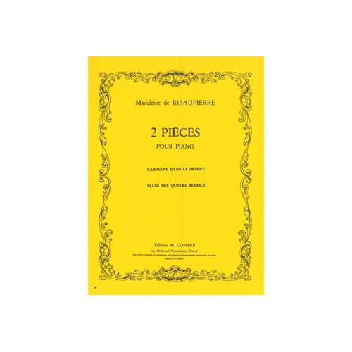 Ribaupierre - Pièces (2) - Piano