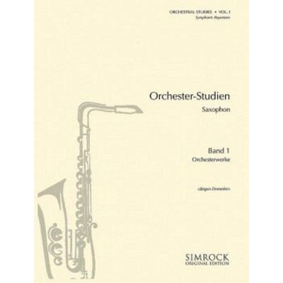 Demmler J. - ORCHESTER-studien Saxophon Vol.1