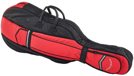 CSB-01 1/2 BK/RD Cello Bag Noir