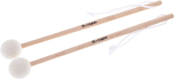 Field Drum Mallet 40mm white Blanc