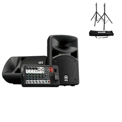Stagepas 400BT 2X200W + pieds offerts