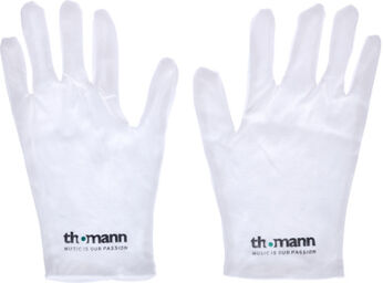 Cotton Gloves White S/M Blanc
