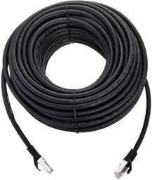 CAT6A Patch Cable 20.0m black