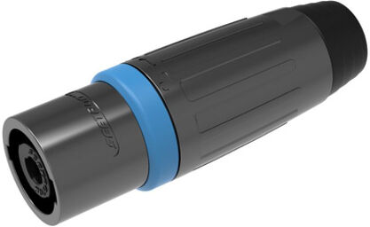 SLDM4-BC Speaker Twist 4Pin Black chrome