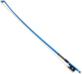 Violin Bow Fiberglass 1/2 BL bleu