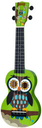 Art - Owl Soprano Ukulele