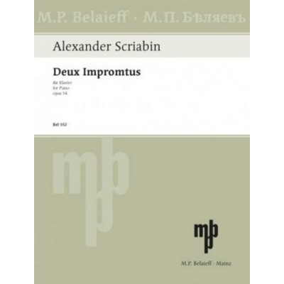 Skrjabin A. - Deux Impromptus Op.14 - Piano