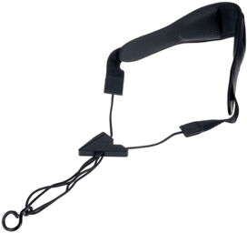 V-Neck Sax Strap Deluxe XL Noir