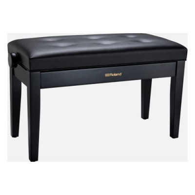 Banc de Piano Double Noir