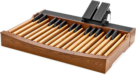 MIDI Bass Pedal 30 Concave Chêne foncé laminé